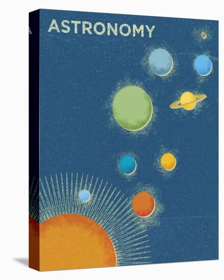 Astronomy-John Golden-Stretched Canvas
