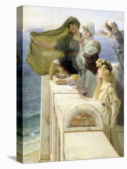 At Aphrodite's Cradle-Sir Lawrence Alma-Tadema-Premier Image Canvas