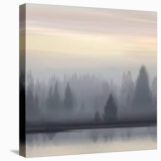 At Dawn Soft Sky I-Madeline Clark-Stretched Canvas