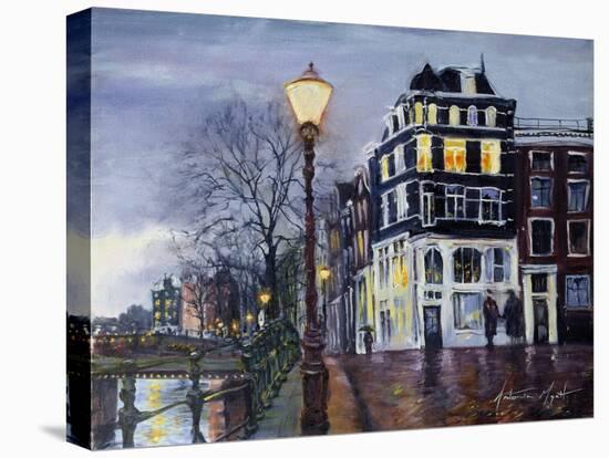 At Dusk, Amsterdam, 1999-Antonia Myatt-Premier Image Canvas
