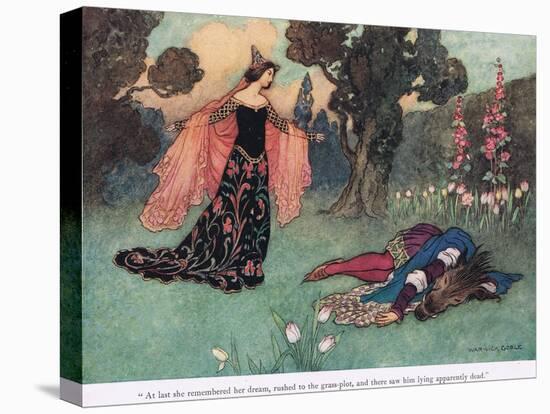 At Last She Remembered Her Dream-Warwick Goble-Premier Image Canvas