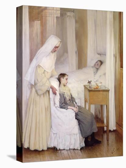 At Notre-Dame Du Perpetuel Bon Secours Hospital, 1903-Jules Jean Geoffroy-Premier Image Canvas