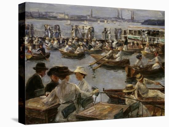 At the Alster in Hamburg, 1910-Max Liebermann-Premier Image Canvas