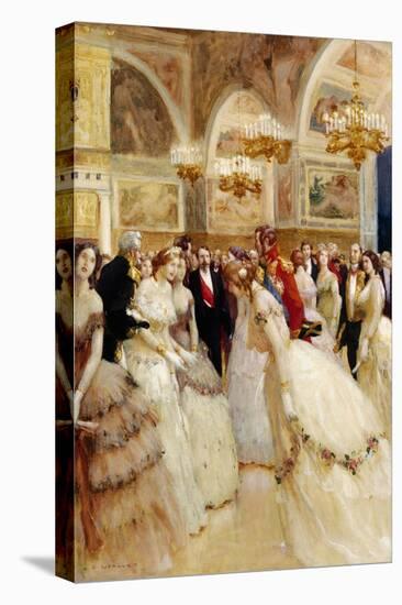 At the Ball-Auguste Francois Gorguet-Premier Image Canvas