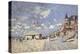 At the Beach of Trouville, 1870-Claude Monet-Premier Image Canvas