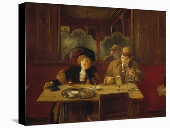 At the Cafe or the Absinthe-Jean Béraud-Premier Image Canvas