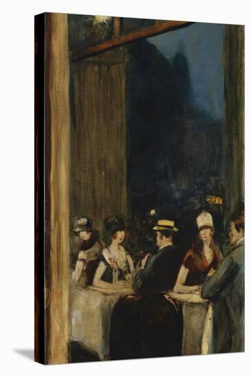 At the Cafe-Lesser Ury-Premier Image Canvas
