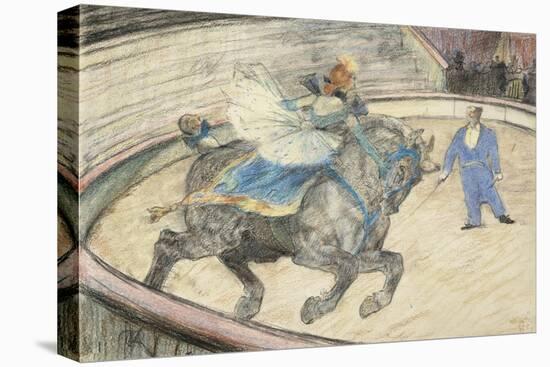 At the Circus: Work in the Ring, 1899-Henri de Toulouse-Lautrec-Premier Image Canvas