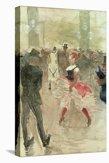 At the Elysee, Montmartre, 1888-Henri de Toulouse-Lautrec-Premier Image Canvas