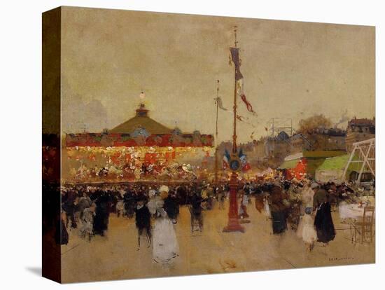 At the Fair-Luigi Loir-Premier Image Canvas