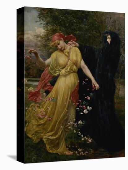 At the First Touch of Winter, Summer Fades Away-Valentine Cameron Prinsep-Premier Image Canvas