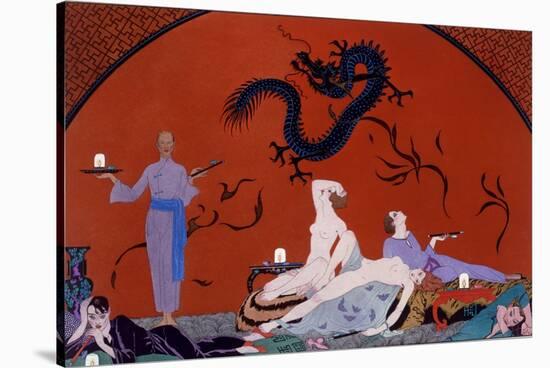 At the House of Pasotz, c.1921-Georges Barbier-Premier Image Canvas