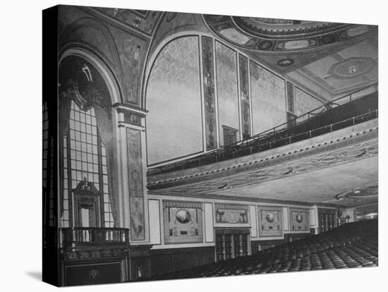 At the line of the balcony, the Allen Theatre, Cleveland, Ohio, 1925-null-Premier Image Canvas