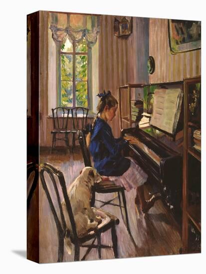 At the Piano-Sergei Arsenyevich Vinogradov-Premier Image Canvas