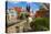 At the Red Steps in the Old Town of Mei§en, View to the Cathedral-Uwe Steffens-Premier Image Canvas