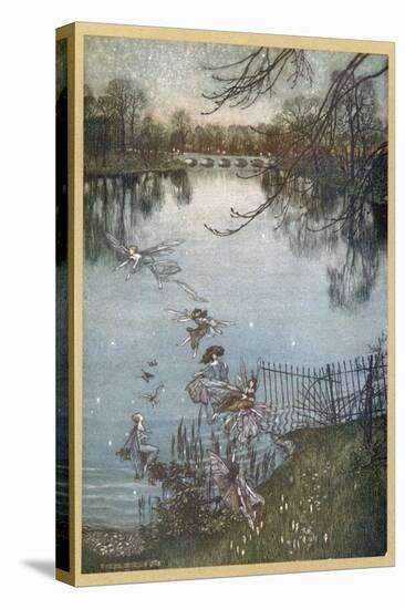 At the Serpentine-Arthur Rackham-Premier Image Canvas