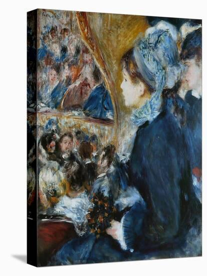 At the Theatre (La Premiere Sortie), 1876-7-Pierre-Auguste Renoir-Premier Image Canvas