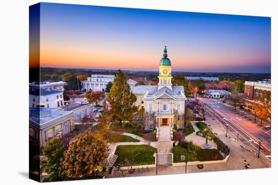 Athens, Georgia, USA Downtown at Sunset.-SeanPavonePhoto-Premier Image Canvas