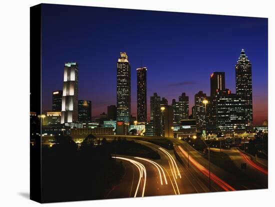 Atlanta at Dusk-James Randklev-Premier Image Canvas