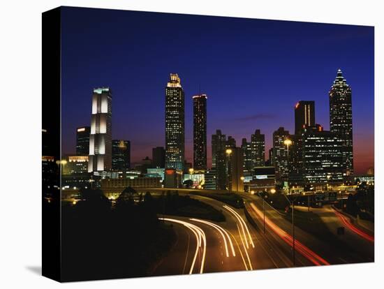 Atlanta at Dusk-James Randklev-Premier Image Canvas