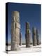 Atlantes Warrior Statues, Temple of Quetzalcoatl, Tula De Allende, Hidalgo, Mexico-Richard Maschmeyer-Premier Image Canvas