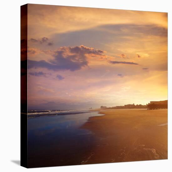 Atlantic Beach in Jacksonville East of Florida-Naturewolrd-Premier Image Canvas