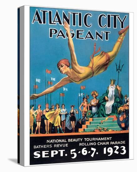 Atlantic City Pageant-Conrad J^ Linke-Stretched Canvas