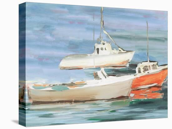 Atlantic Sailboats-Jane Slivka-Stretched Canvas