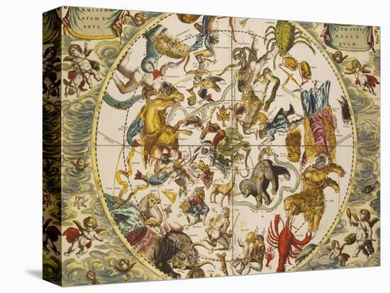 Atlas Coelestis Seu Harmonia Macrocosmica, 18th Century-Andreas Cellarius-Premier Image Canvas