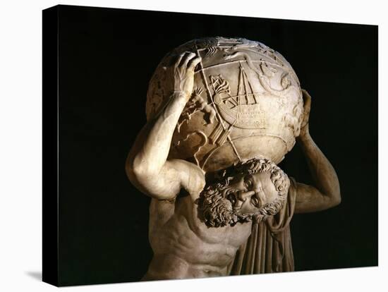 Atlas, Copy of a Greek Hellenistic Original-Roman-Premier Image Canvas