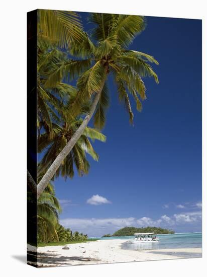 Atoll, Aitutaki Island, Cook Islands, French Polynesia, South Pacific-null-Premier Image Canvas