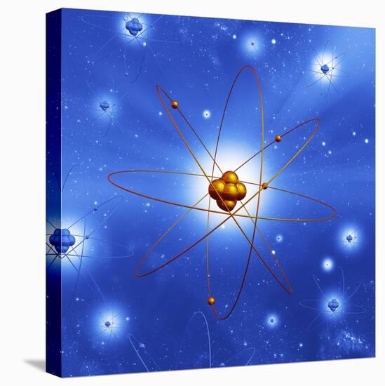 Atomic Structure, Artwork-Mehau Kulyk-Premier Image Canvas