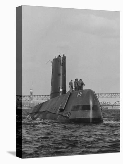 Atomic Submarine "Nautilus"-null-Premier Image Canvas