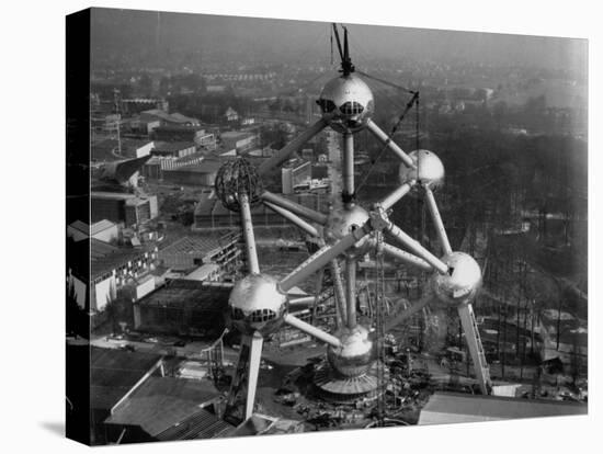 Atomium, Symbol of Brussels World's Fair-null-Premier Image Canvas