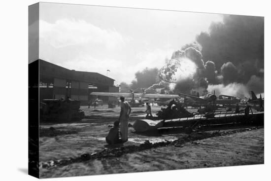 Attack on Pearl Harbor-Bettmann-Premier Image Canvas