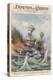 Attack on Pearl Harbour-Achille Beltrame-Stretched Canvas