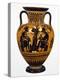 Attic Black-Figure Neck Amphora with Achilles and Ajax Gaming before Athena-null-Premier Image Canvas