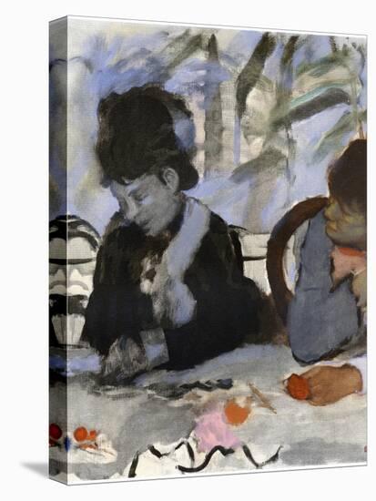 Au Cafe, C1877-1880-Edgar Degas-Premier Image Canvas