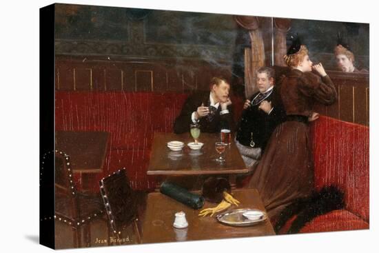 Au café, trois personnages-Jean Béraud-Premier Image Canvas