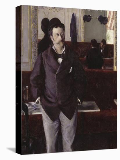 Au café-Gustave Caillebotte-Premier Image Canvas