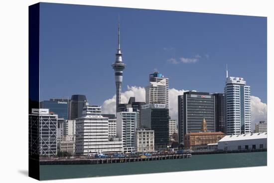Auckland Sky Tower and City Skyline, North Island, New Zealand, Pacific-Matthew Williams-Ellis-Premier Image Canvas
