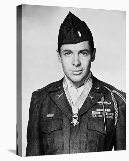 Audie Murphy - To Hell and Back-null-Stretched Canvas