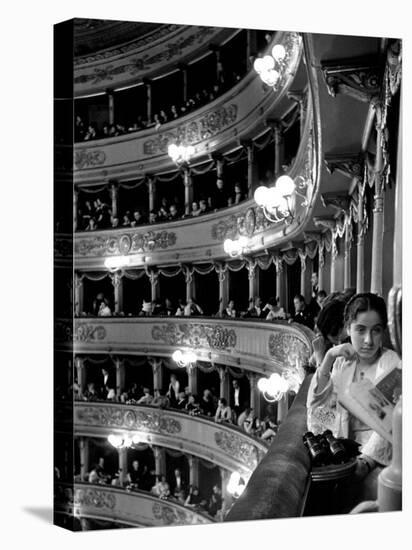Audience in Elegant Boxes at La Scala Opera House-Alfred Eisenstaedt-Premier Image Canvas