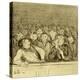 Audience in the Gallery-Honore Daumier-Premier Image Canvas