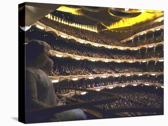 Auditorium of Metropolitan Opera Packed to Capacity, Night of Inaugural Performance, Lincoln Center-John Dominis-Premier Image Canvas