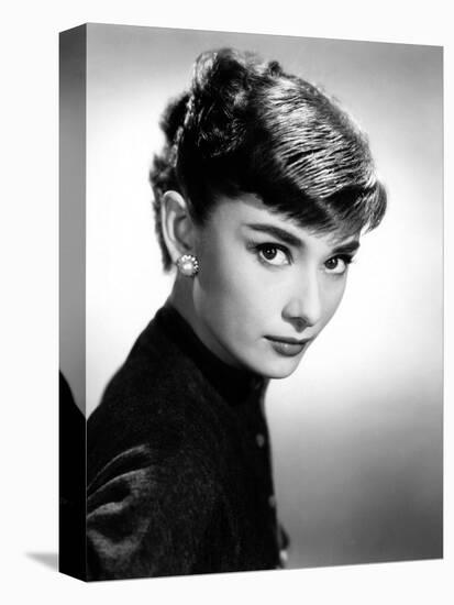 Audrey Hepburn, 1953.-null-Premier Image Canvas