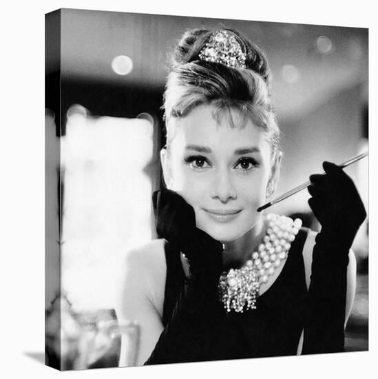 Audrey Hepburn, Breakfast at Tiffanys-null-Stretched Canvas