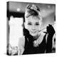 Audrey Hepburn, Breakfast at Tiffanys-null-Stretched Canvas