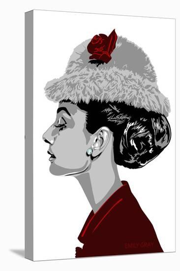 Audrey Hepburn - I Believe in Red-Emily Gray-Premier Image Canvas