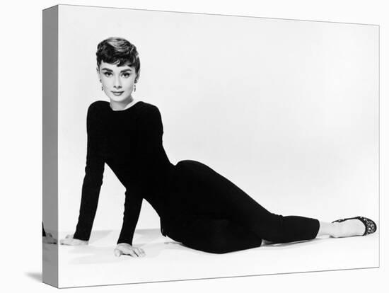 Audrey Hepburn. "Sabrina Fair" 1954, "Sabrina" Directed by Billy Wilder. Diseñador: Givenchy-null-Premier Image Canvas